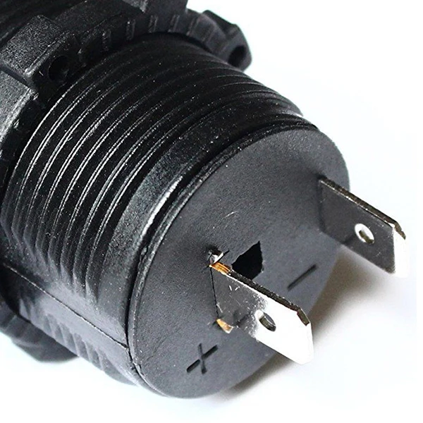 12 V/24 V автомобиль Лодка 2.4A USB зарядка порт розетка с выключателем | Автомобили и