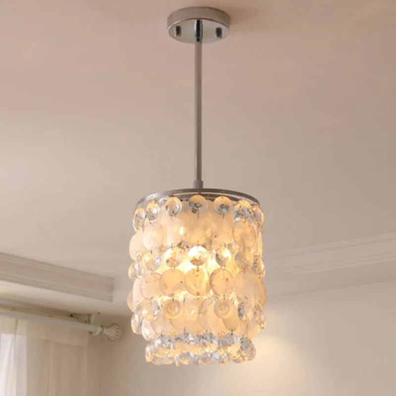 Хрустальные светодиодный подвесные светильники современный стеклянный