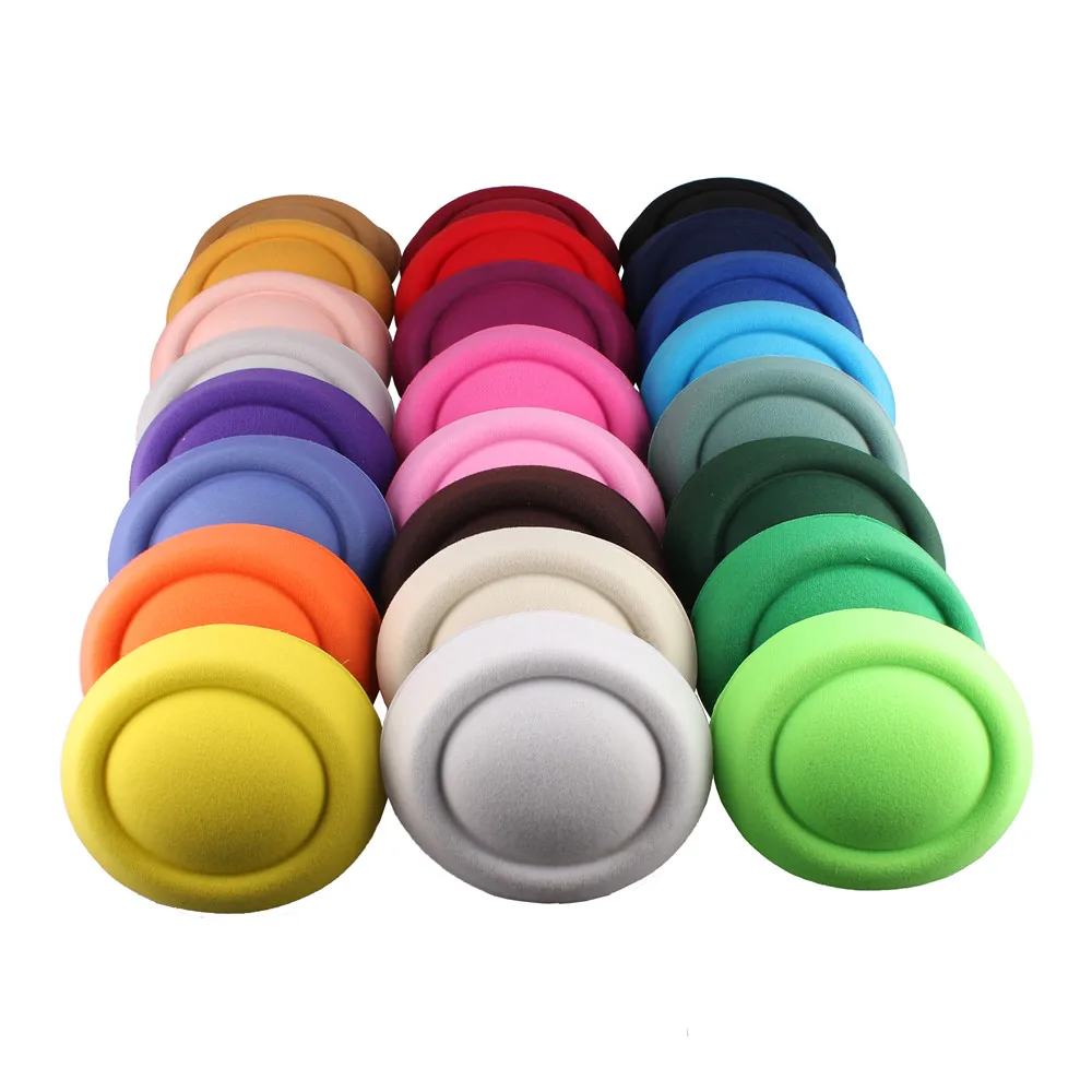 

16Cm Fascinator Hat DIY Millinery Hair Accessories Pillbox Fascinator Bases Mini Top Hats Grils Party Occasion 12Pcs/Lot MYQH003