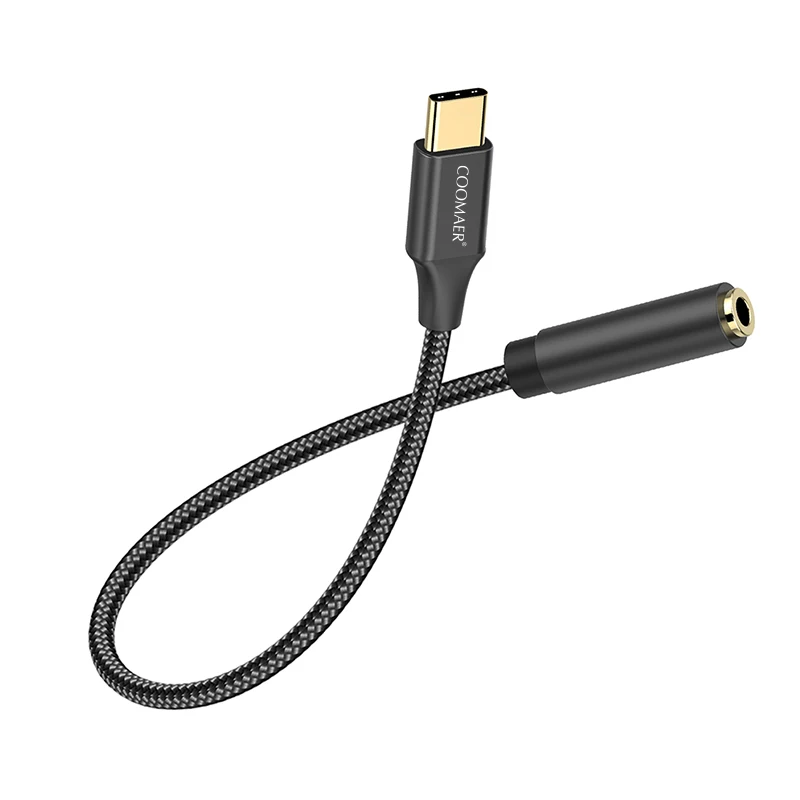 Аудиокабель с разъемом типа c на 3 5 мм аудиокабель C адаптер для наушников USB aux