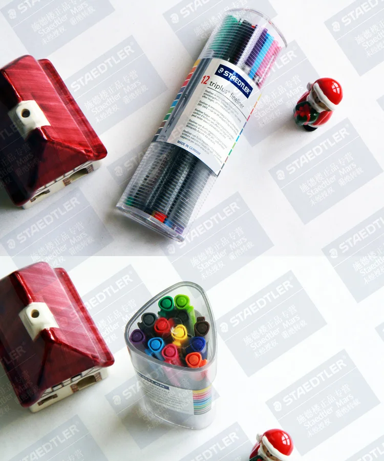 LifeMaster Staedtler Triplus Fineliner 334 PR12 12 разноцветная ручка для рисования 0 3 мм