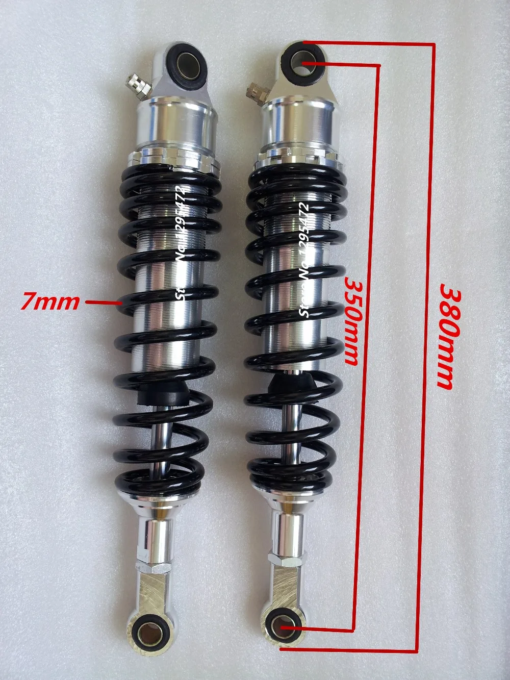 Универсальный Амортизатор для мотоцикла 350 мм пружина 7 азот задняя