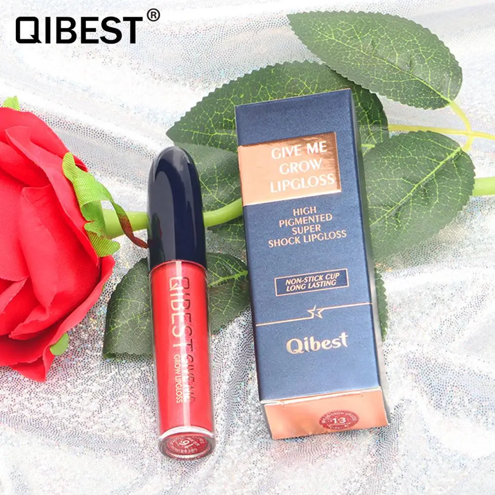 18 colors Lipgloss Sexy Liquid Lip Gloss non stick cup lip gloss Glitter Flip liquid Long Lasting Waterproof makeup cosmetics|Блеск для