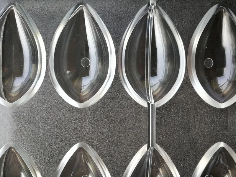 Новые поликарбонатные формы для шоколада в форме капли оливкового фрукта с 16