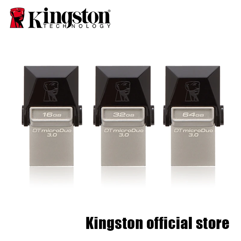 Kingston Mobile USB disk 3.0 DataTraveler microDuo Flash Disk 16GB/32GB/64GB | Drives