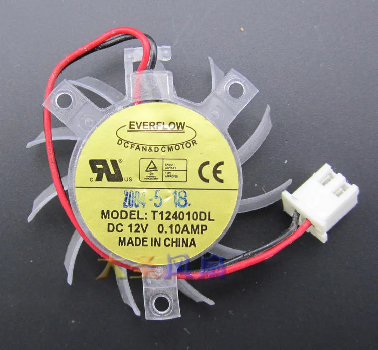 Everflow T124010DL DC 12 В 0.10AMP видеокарта вентилятор | Компьютеры и офис