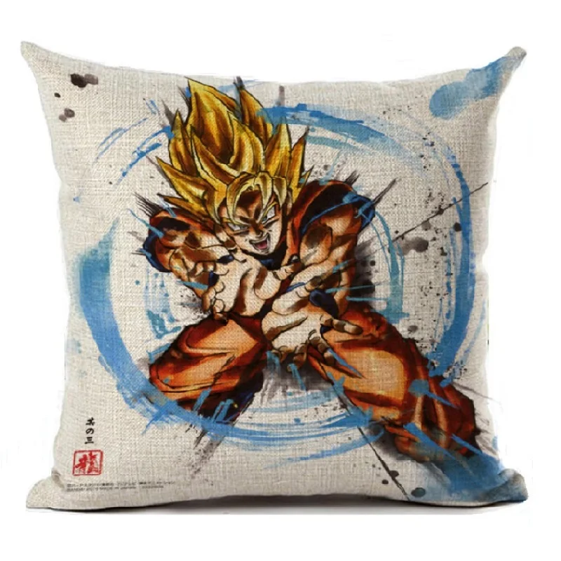 3 Чехол для подушки Dragon Ball Z GoKu чехол для подушки постельные принадлежности на заказ наволочки дом украшения автомобиля дивана наволочка almofada подарок - Цвет: 3