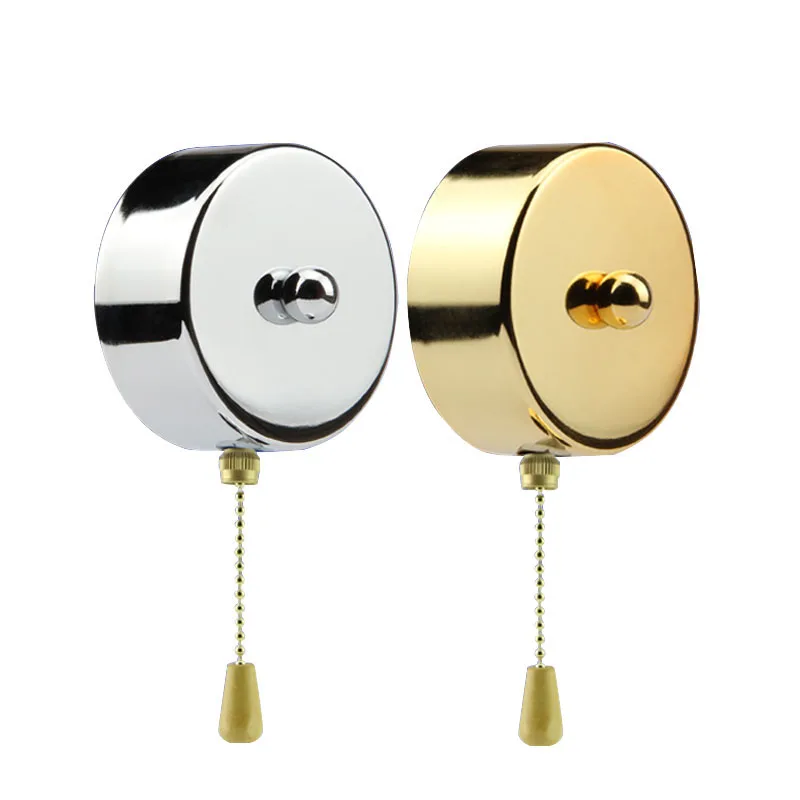 1 шт. настенный переключатель на молнии 3A с одним управлением ВКЛ./ВЫКЛ. Винтажная