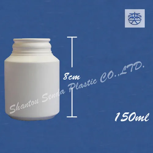 20 шт./лот Жевательная резинка xylitol пластиковая бутылка, HDPE бутылка с отрывной крышкой 150 мл, пластиковые украшения для бутылок Оптом