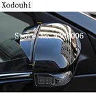 Автомобильное зеркало заднего вида, стекло для зеркала заднего вида, защита от дождя, солнцезащитный козырек, пластиковое покрытие для Toyota C-HR CHR 2017 2018 2019 2020