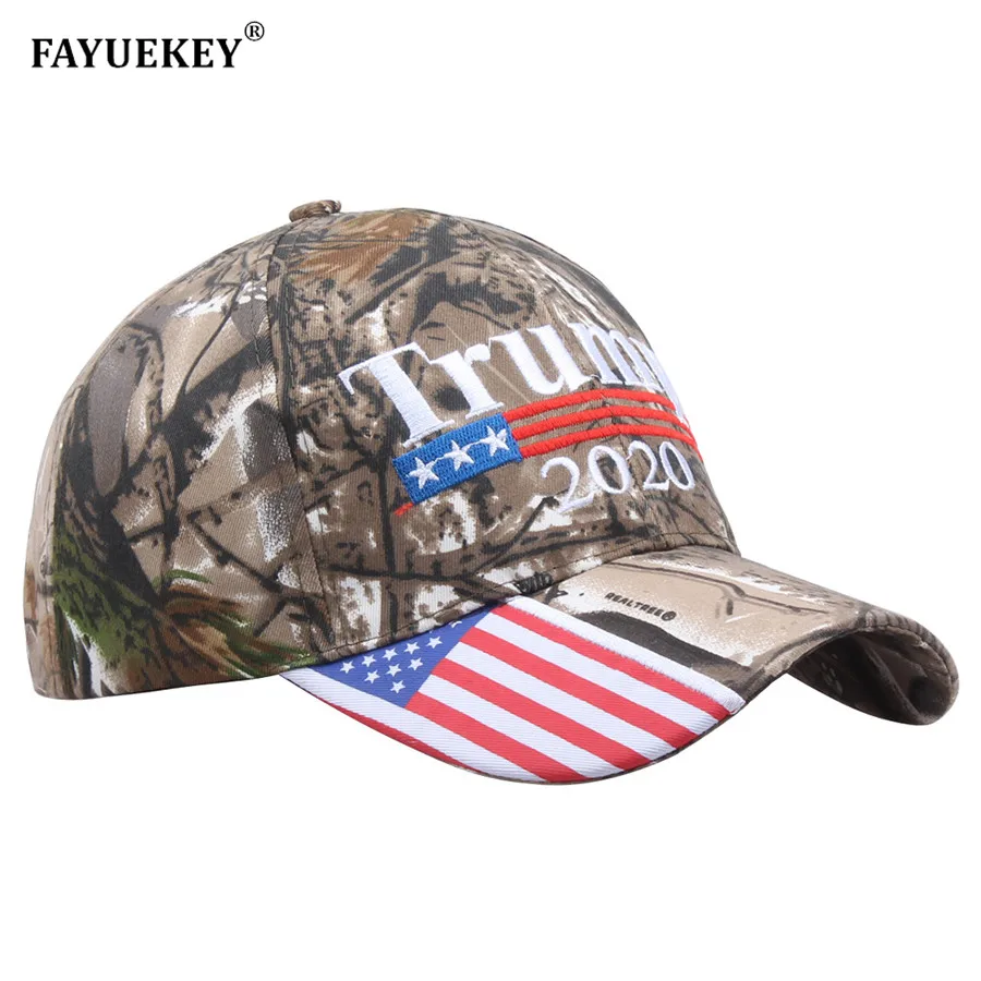camouflage A Trump Кепка американский флаг бейсболки женские мужские сохранить сделать Америку снова большой Snapback Вышивка костная шляпа Gorras Прямая поставка - Цвет: camouflage A