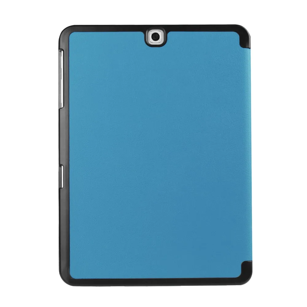 Чехол для планшета для samsung Galaxy Tab S2, 9,7 дюймов, T810, T813, T815C, T819C, умный чехол, 3 раскладные подставки, Авто Режим сна/пробуждения, задняя крышка