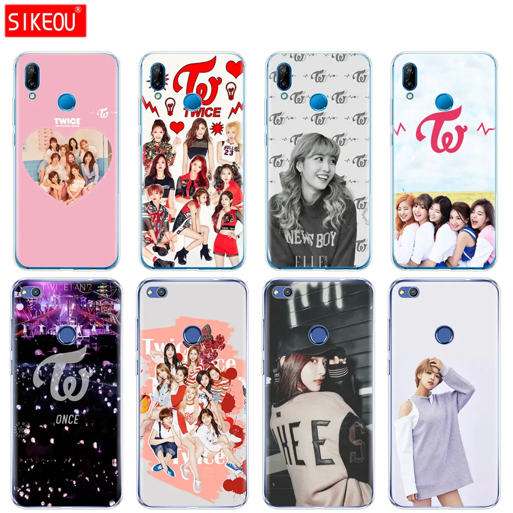Силиконовый чехол для телефона Huawei P20 P7 P8 P9 P10 Lite Plus Pro 2017 P Smart Twice Kpop|Бамперы| |