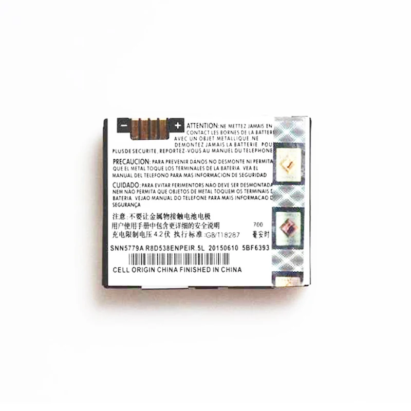 Сменный аккумулятор для Motorola RIZR Z3 ROKR Z6m SLVR L2 L6 L7 KRZR K1 K2 R1 Z1 E8 C257 C261 3 7 В 700