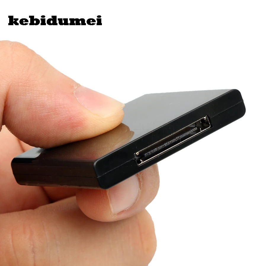Kebidumei Pocket Bluetooth A2DP музыкальный аудио 30 контактный приемник адаптер для смартфона