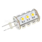 5 шт.лот G6.35 GY6.35 Светодиодная лампа-кукуруза с регулируемой яркостью 12VDC 15 светодиодов 3528SMD 120LM белый теплый белый 5 шт.лот