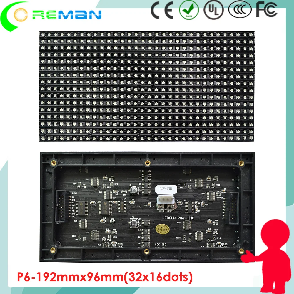 Хорошее качество высокая яркость SMD3528 P6 СВЕТОДИОДНЫЙ модуль цена rgb светодиодная