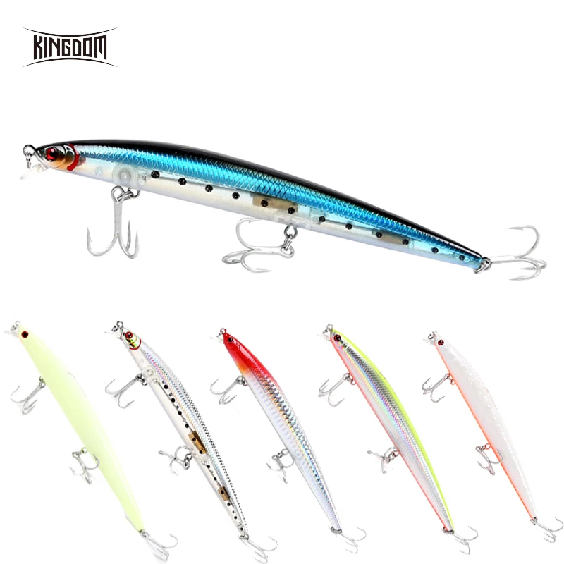 Kingdom Fishing Приманка гольян твердый воблер плавающая приманка 120 мм 14,5 г/143 мм 21 г Джеркбейт цена 6 штук в партии