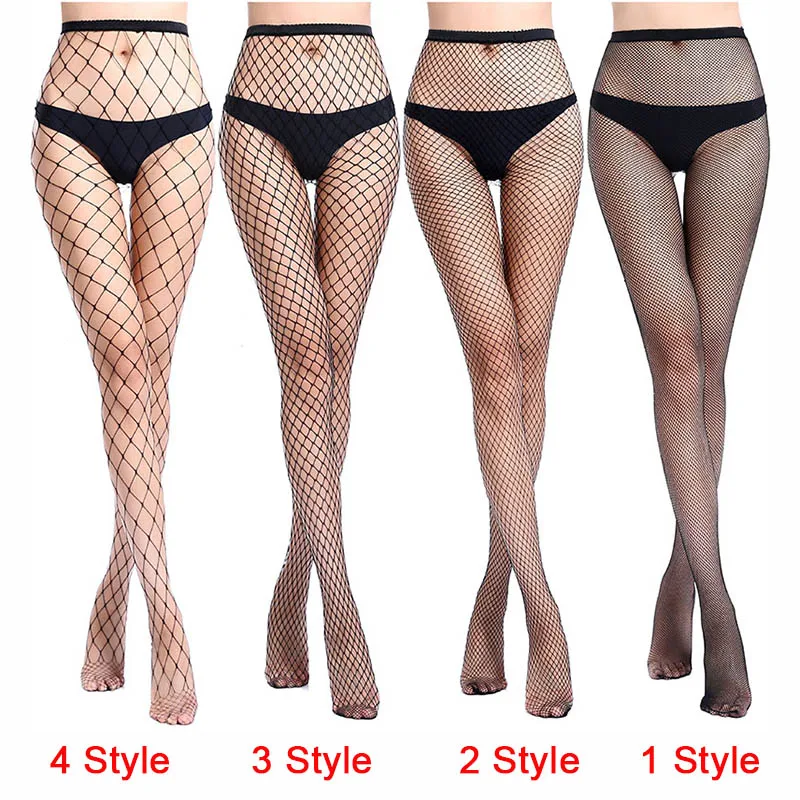 Хит женские сексуальные колготки в сетку ажурные нейлоновые длинные чулки