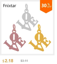 Fnixtar DIY ручной работы из нержавеющей стали мини Шарм Подвеска 12 мм полированный золотой цвет OM Sun Металлические Подвески для изготовления ювелирных изделий 5 шт./лот