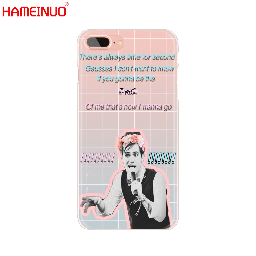Чехол для мобильного телефона HAMEINUO Panic! В Disco brendon urie чехол iphone X 8 7 6 4 4S 5 5S SE 5c 6s