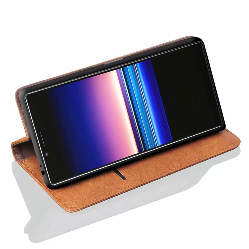 Роскошный чехол для Sony Xperia L3 A1 1 Магнитные Флип-Чехлы из искусственной кожи