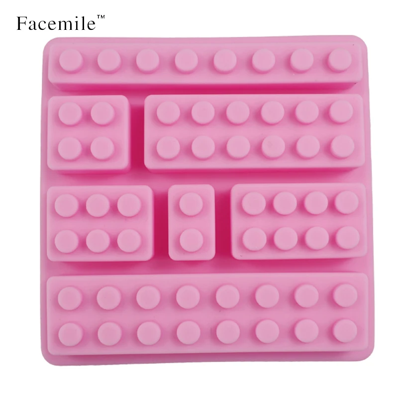 7 отверстий форма для охлаждения шоколада кубический лоток Форма строительные