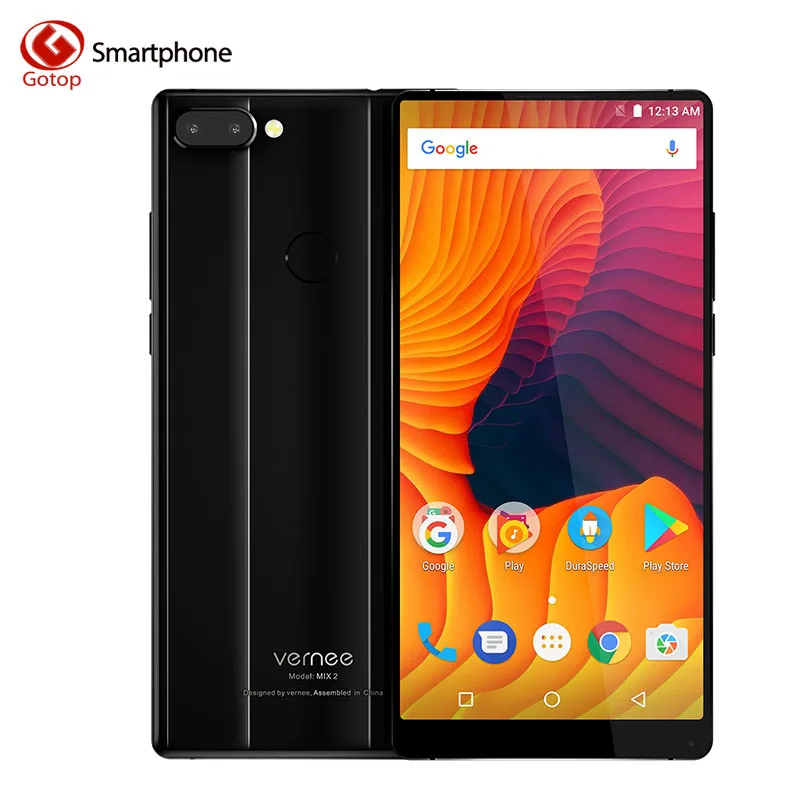 Оригинальный Vernee MIX 2 4G LTE мобильный телефон 6 0 'ཎ:9 FHD Android 7 MT6757 Восьмиядерный 6G