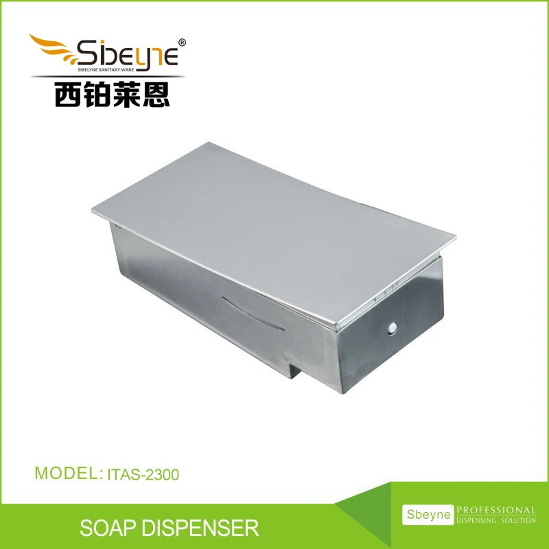 

ITAS2300 Stainless steel manual soap dispensers hotel room 304 single-head soap dispenser Commercial Hotel Bathroom Press Type