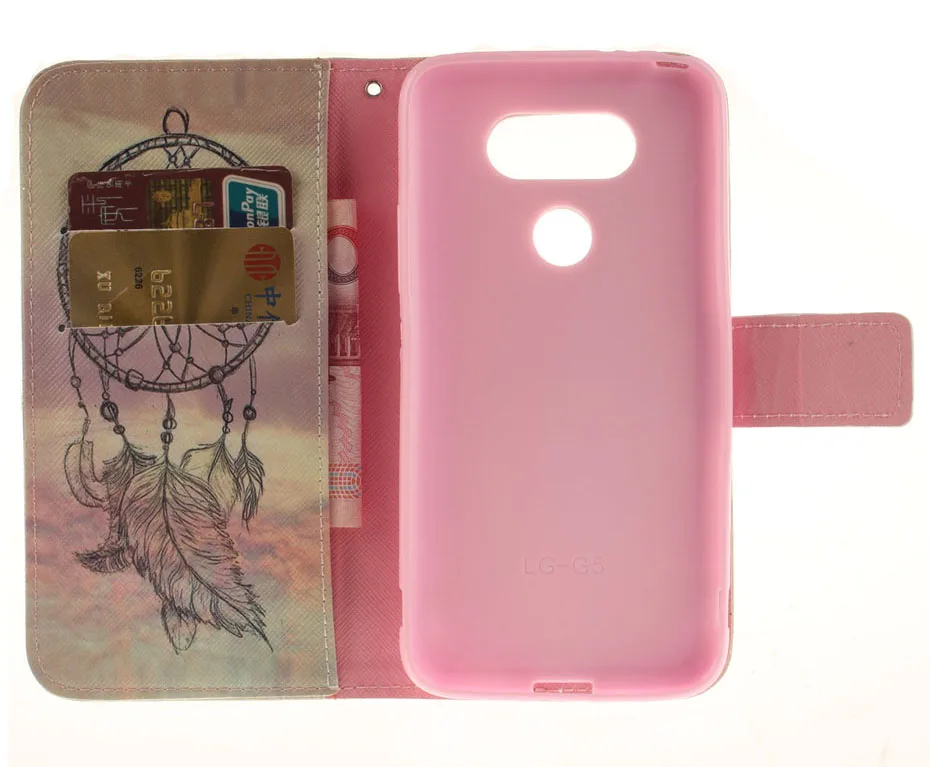 Принт кожаный чехол для телефона для LG G2 G3 G4 G5 G6 mini Stylus 2 V10 K3 K4 K7 K8 K10 флип-чехол со слотами для карт чехол для телефона