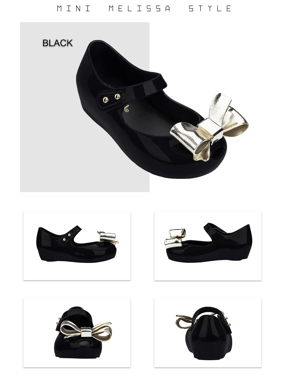 Мини Melissa Ultragirl праздник девушка желе детские сандалии, босоножки детская пляжная обувь для малышей