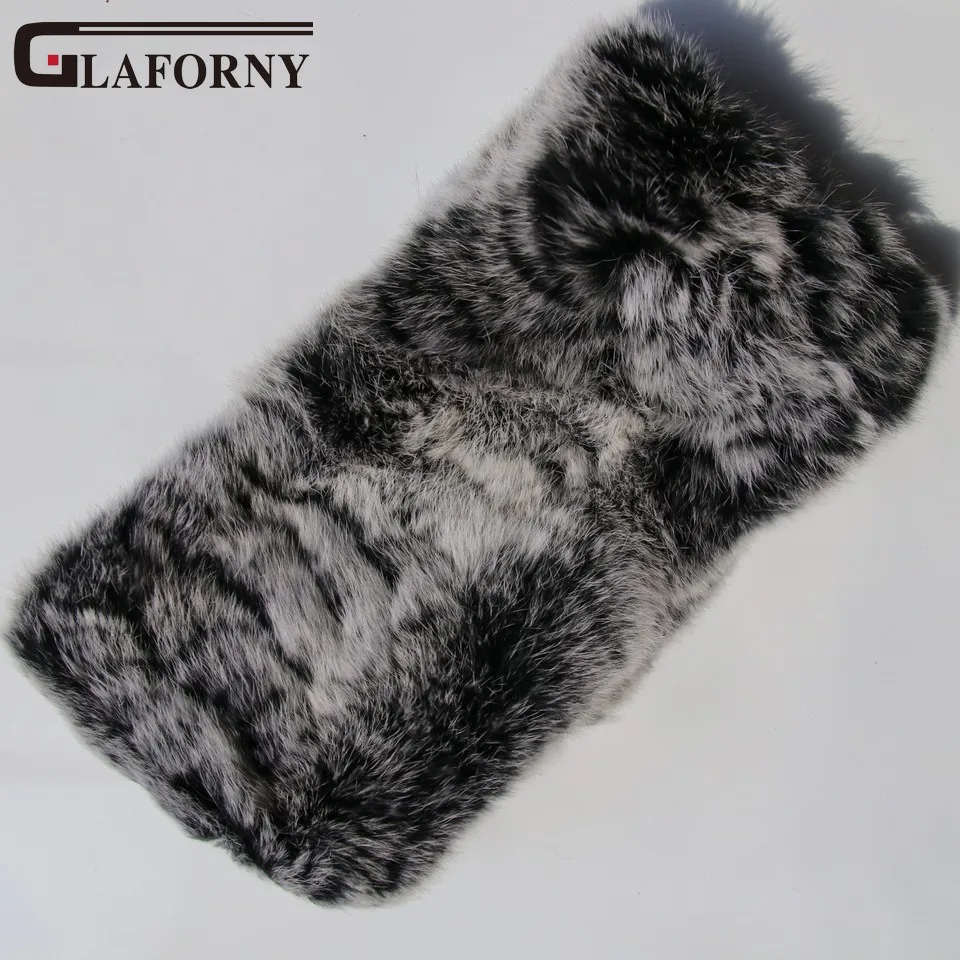 Glaforny, вязаный шарф из кроличьего меха, кольцо,, настоящий кролик рекс, повязки для волос, женская зимняя мода, меховое ожерелье, 35 цветов