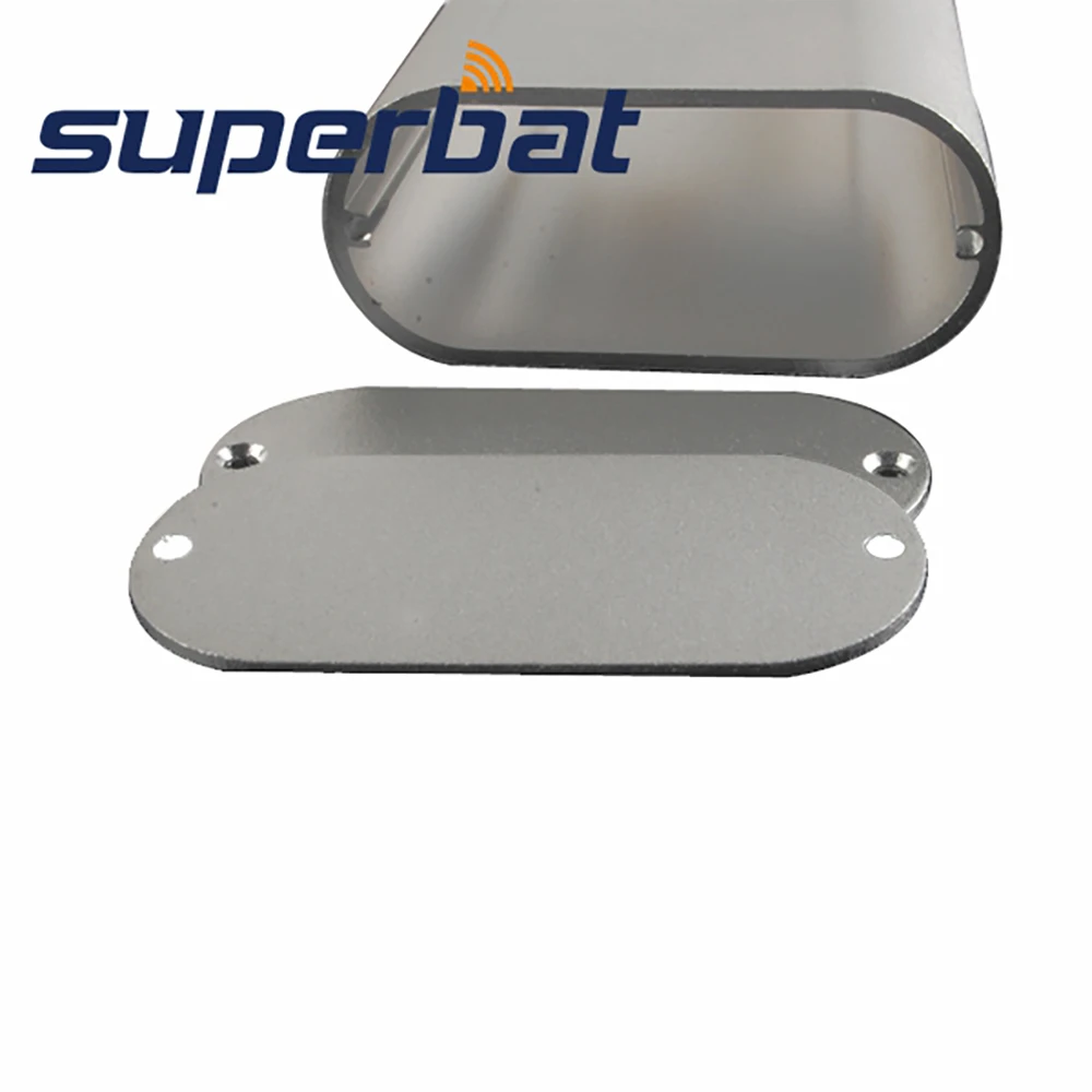 

Superbat 1.06"*2.44"*4.33" DIY Silver White Aluminum Enclosure Junction Box Electronic Instrument PCB Case 27x62x110mm Screws