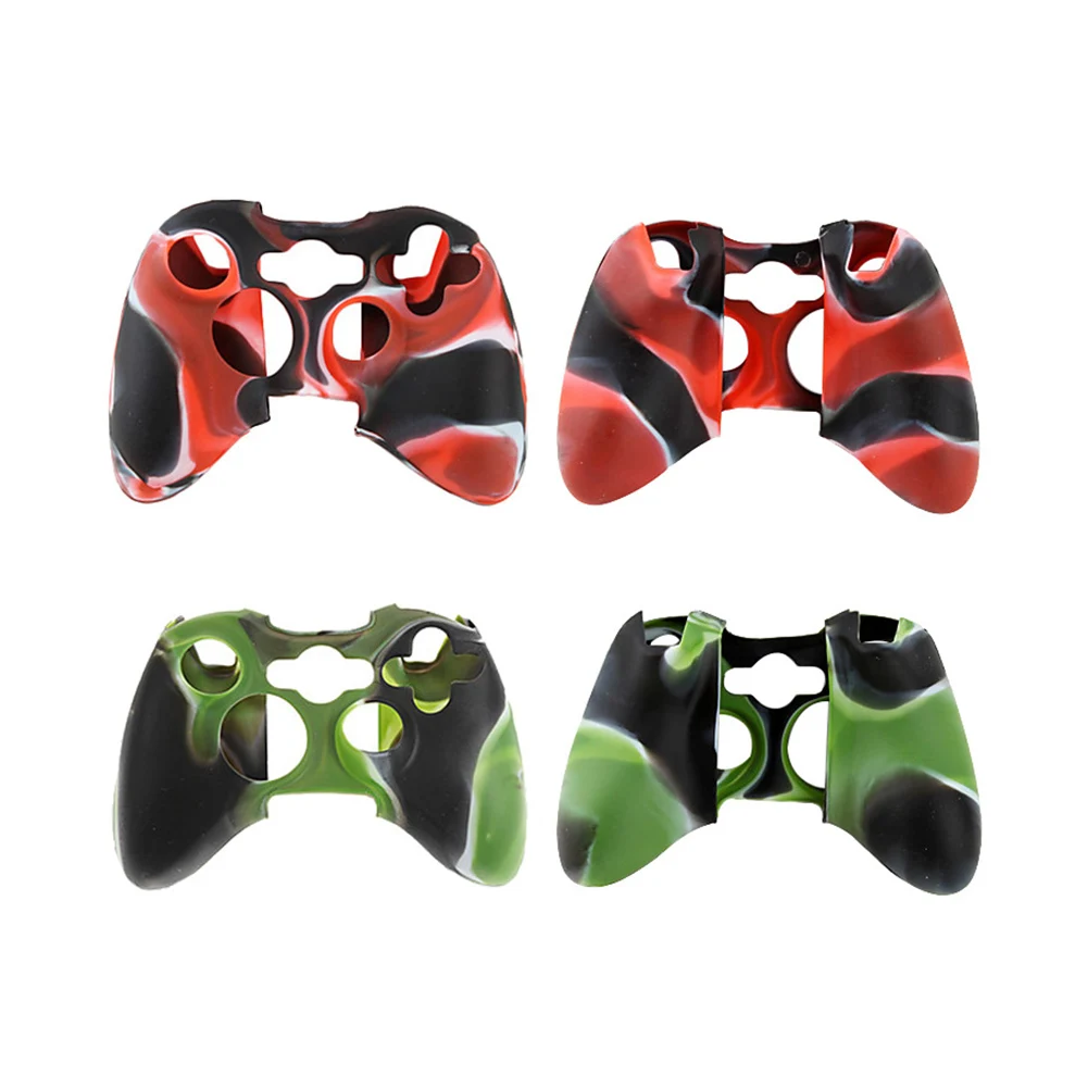 Красочный силиконовый чехол для консоли контроллера xbox 360 Противоскользящий