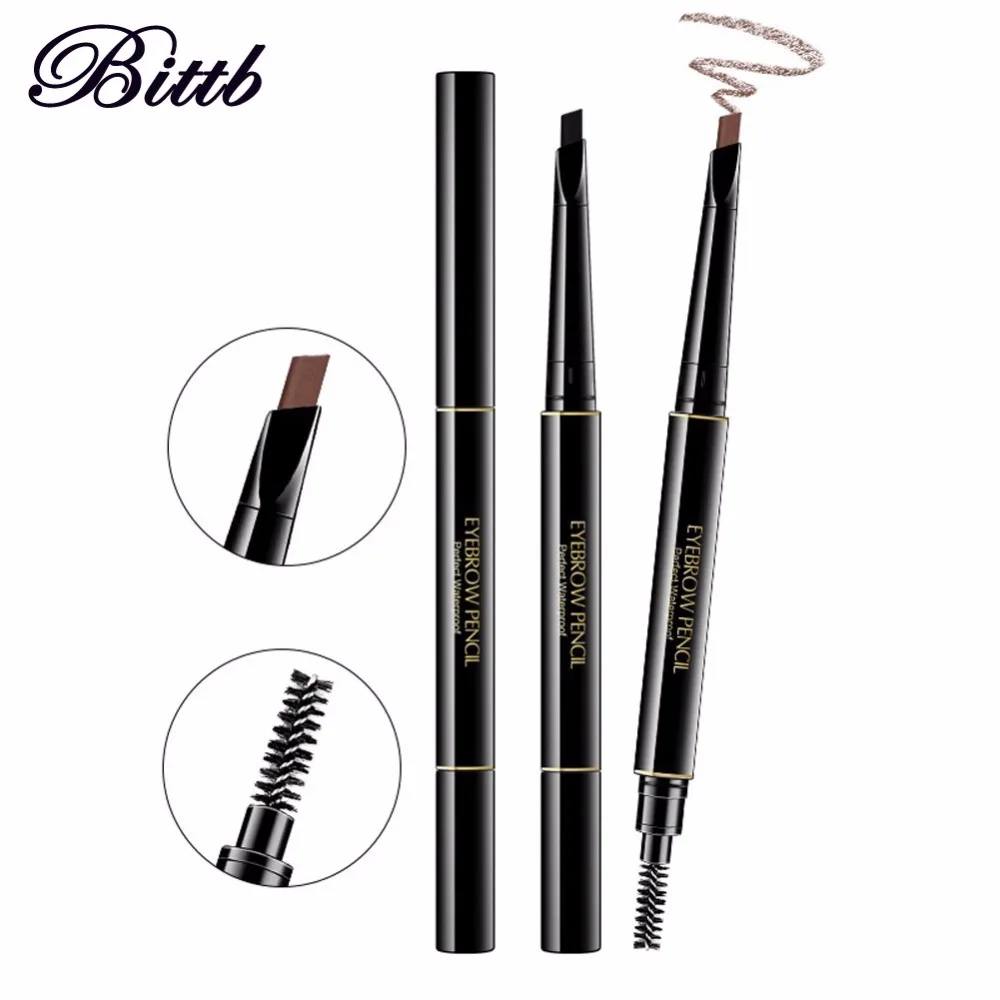 1 шт. автоматический Водостойкий карандаш для бровей Bittb усилитель макияж ручка с