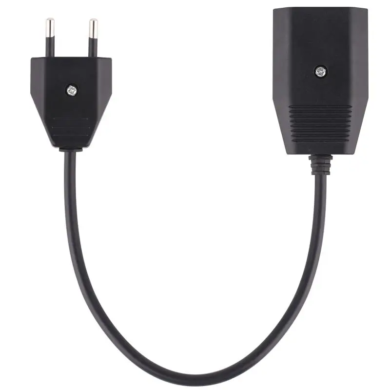 2Pin 4 0 мм ЕС в штекер удлинитель питания Шнур Европейский Германия силовые кабели