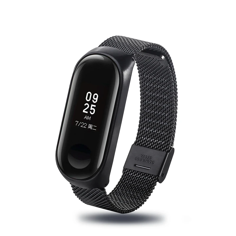 Браслет для xiaomi mi Band 3 ремешок для часов из нержавеющей стали ремешок для xiaomi mi band 3 аксессуары браслет mi band 3 ремешок