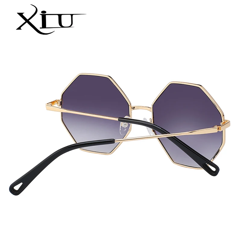 Солнечные очки XIU в стиле оверсайз UV400 женские винтажные брендовые дизайнерские