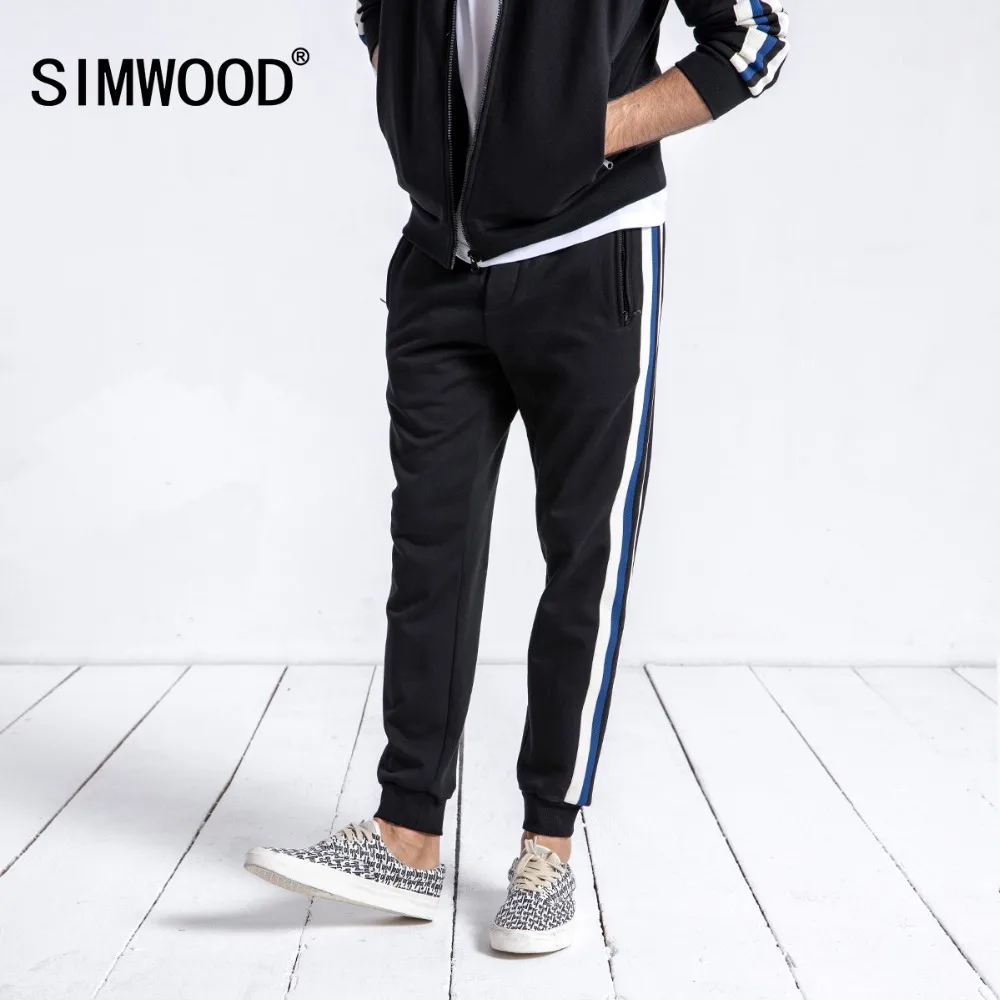 Мужские спортивные штаны SIMWOOD повседневные для бега плотные брюки занятия