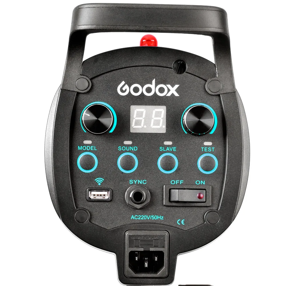 Godox QS400 400 Вт 220 В студийный стробоскопический светильник моно для любителей или