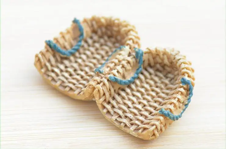 1 шт. Милые Смолы Двойной Совок Diy Фея Сад Ремесло Украшения Миниатюрный Микро Gnome