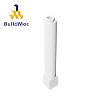 buildmoc 43888 compatible with 1x1x6 solid pillar thick for building blocks parts diy electric education