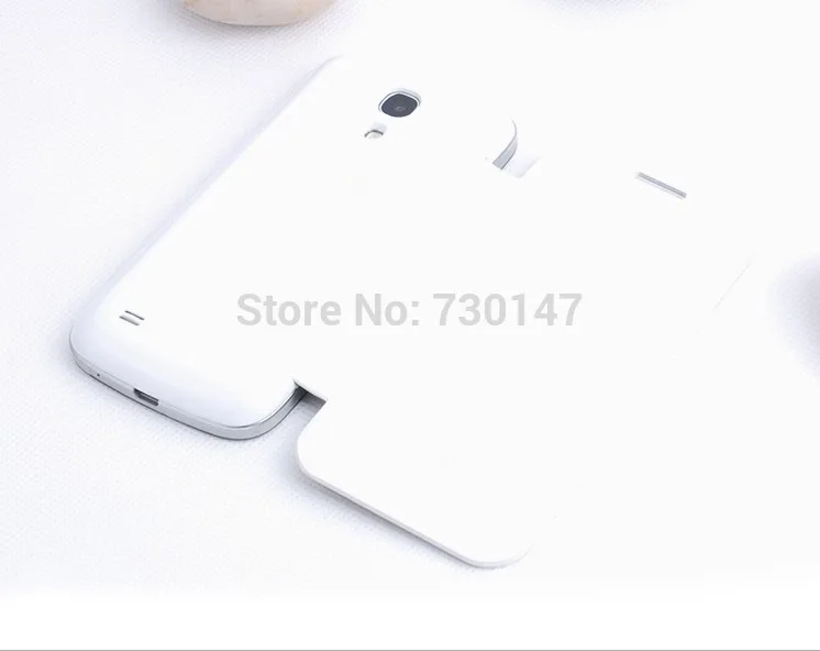 Задняя крышка корпуса батареи флип кожаный чехол для Samsung Galaxy S4 SIV Mini I9190 9190 i9192 i9195 +