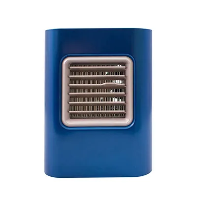 blue USB мини Кондиционер Вентилятор очиститель Вентилятор охлаждения с подсветкой Настольный охладитель воздуха evapolar кондиционер arctic Office для дома - Цвет: blue