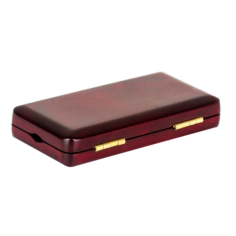 Кленовый ящик для хранения 3 х Тростников из красного дерева|oboe reed case|reed case oboereed box
