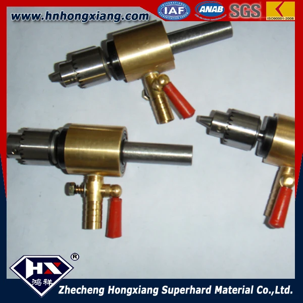 Водяной шарнир для алмазного сверла с тремя хвостовиками