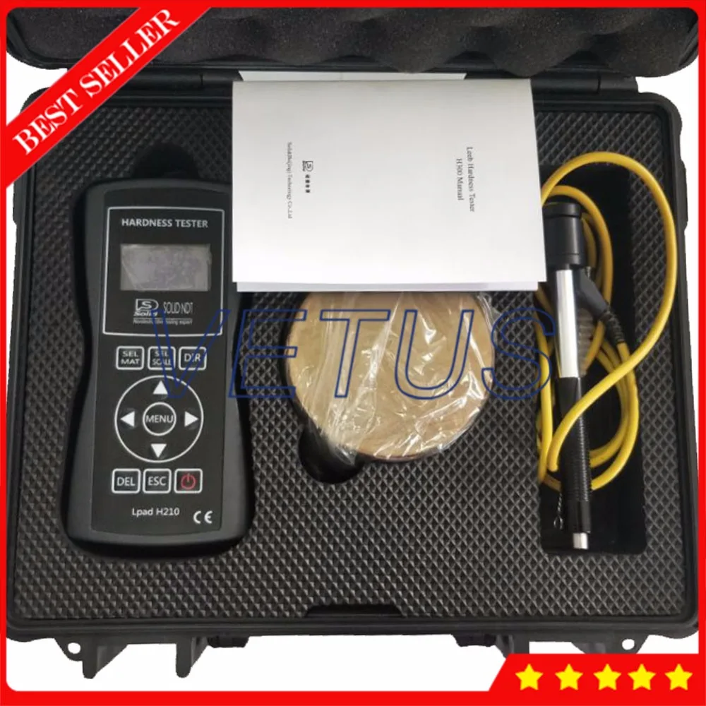 Lpad H210 Новый портативный измеритель твердости Leeb измеритель дюрометра для измерения твердости металла и стали 360 тестирование направления (art.: 7ac8e960b) - 7ac8e960b