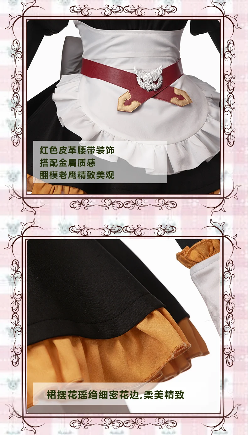 Fate/большой заказ FGO Astolfo Косплей Костюм Astolfo Униформа горничной платье костюм на Хэллоуин для женщин