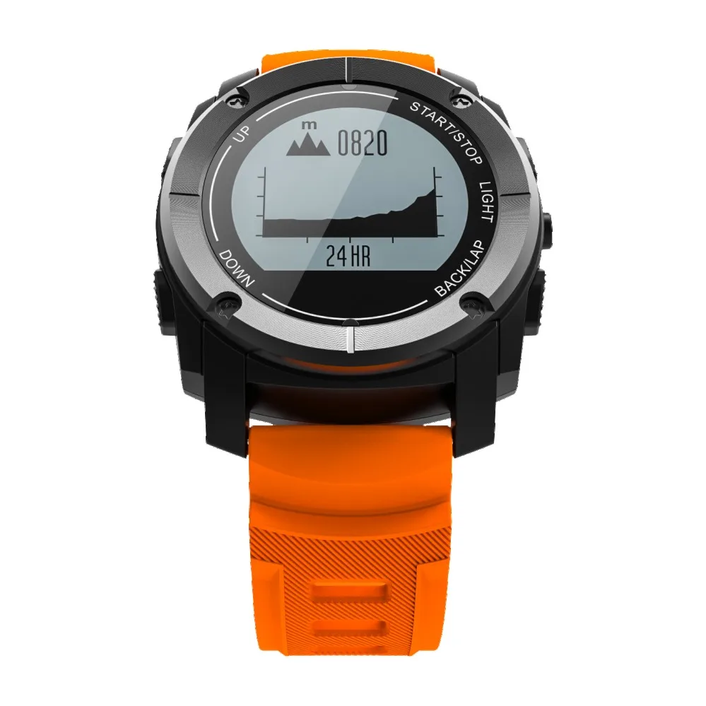 Смарт-часы Smartch S928 в режиме реального времени с треком сердечного ритма Bluetooth 4 0 gps