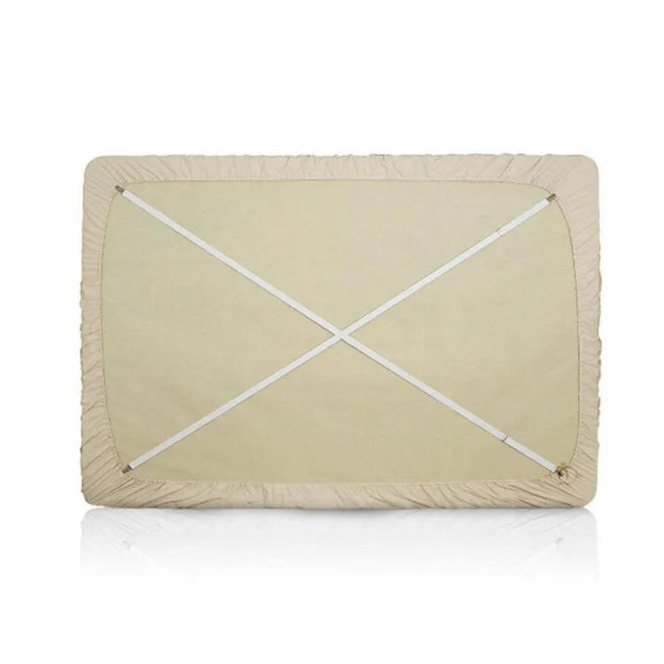 

Bed Sheet Clip Sofa Slipcover Holder Hold the Sheets Tightly 20" to 78" 4 Pieces(Balck) Under Mattress Bed/Fitted Sheet Fastener